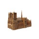 Cathédrale de Paris 3D carton recyclé