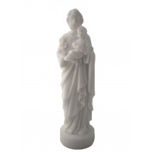 STATUE ALBATRE 12CM - St Joseph