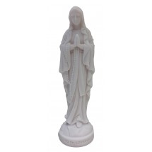 STATUE ALBATRE 12CM - ND Lourdes